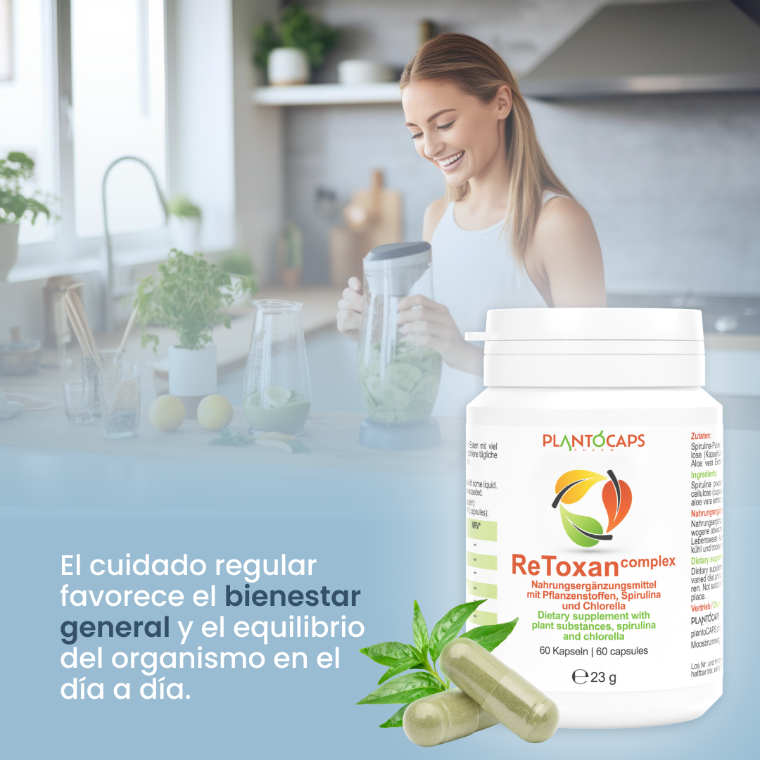 plantoCAPS ReToxan complex Capsules 60 pcs - How It Works