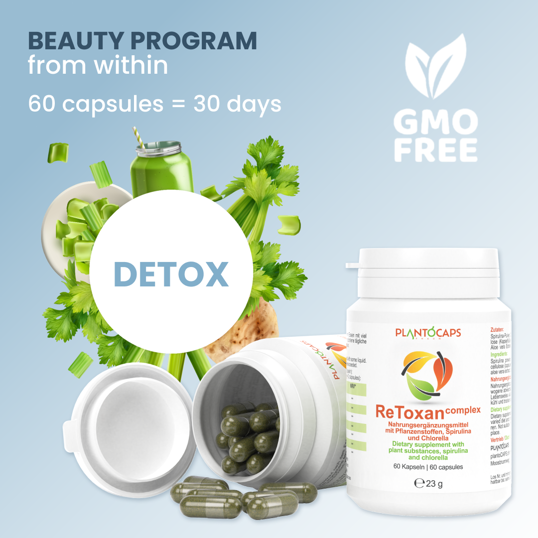 plantoCAPS ReToxan complex Capsules 60 pcs - Product