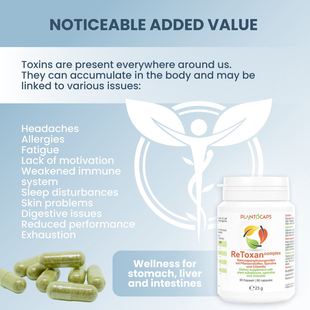 plantoCAPS ReToxan complex Capsules 60 pcs - What's Inside