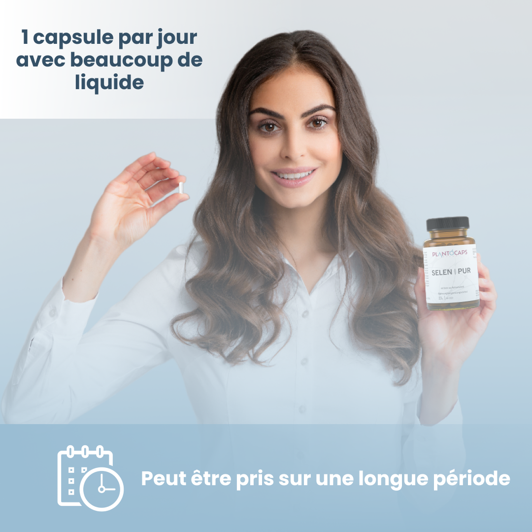 plantoCAPS SELEN PUR Capsules 60 pcs - Intake