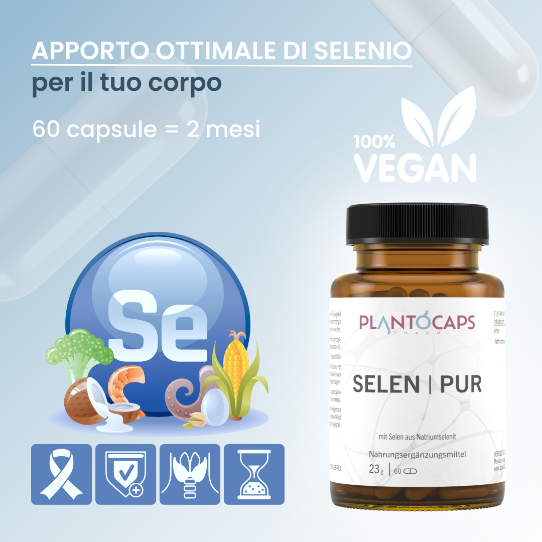 plantoCAPS SELEN PUR Capsules 60 pcs - Product