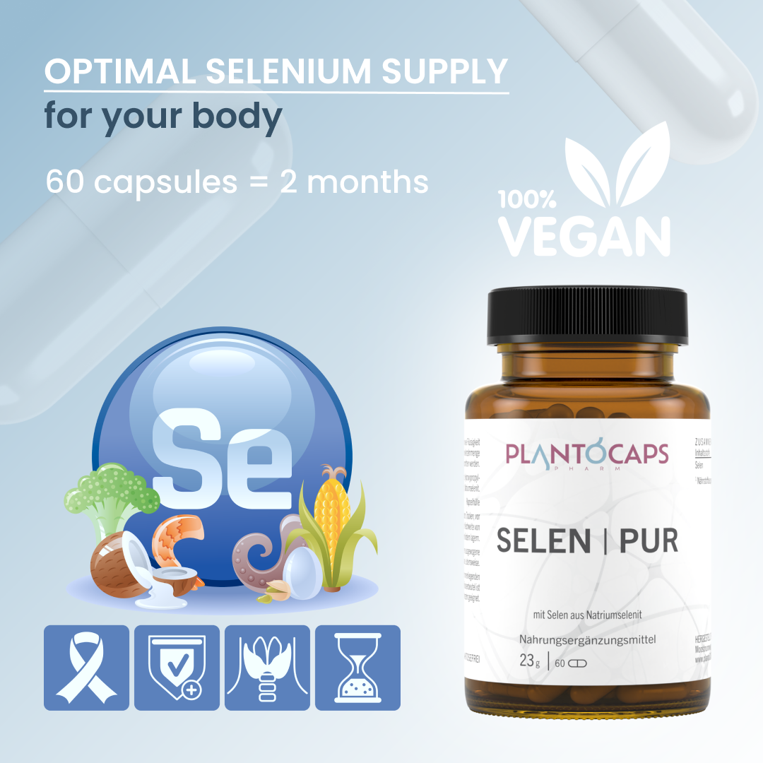 plantoCAPS SELEN PUR Capsules 60 pcs - Product