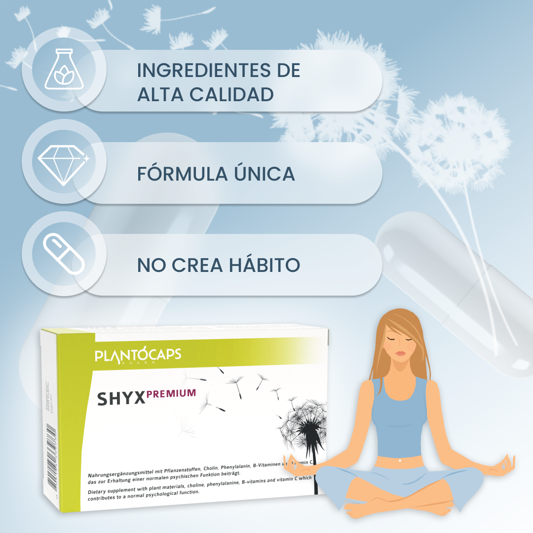 plantoCAPS shyX PREMIUM Capsules 60 pcs - Benefits