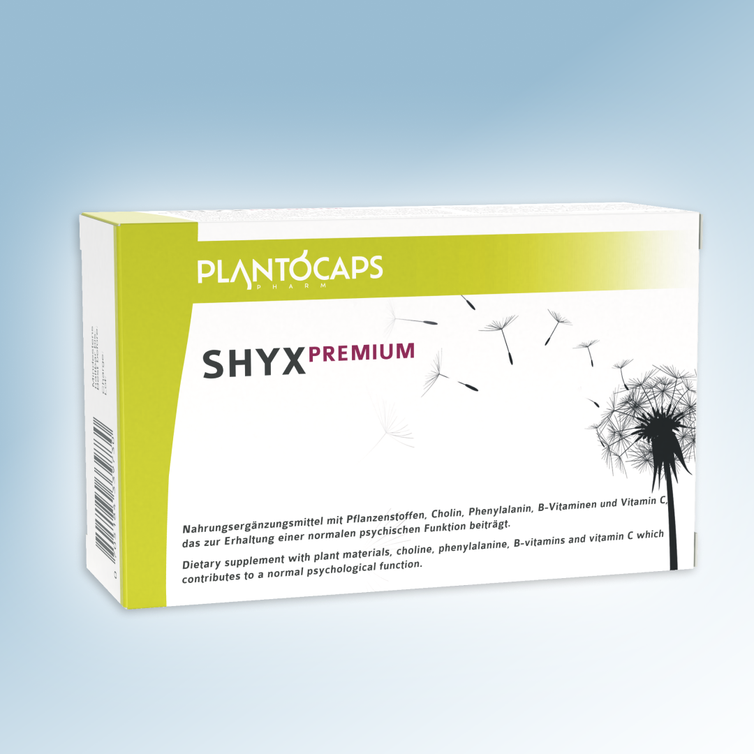 plantoCAPS shyX PREMIUM Capsules 60 pcs - Product Image