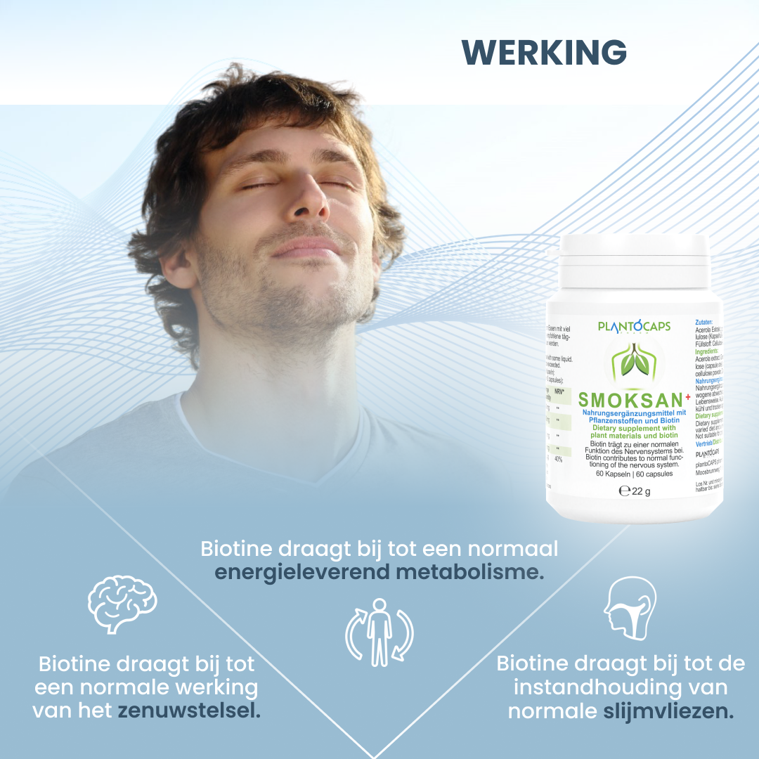 plantoCAPS SMOKSAN+ Capsules 60 pcs - How It Works