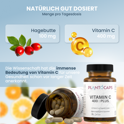 VITAMIN C 400 | PLUS Kapseln