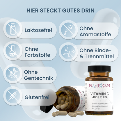 VITAMIN C 400 | PLUS Kapseln