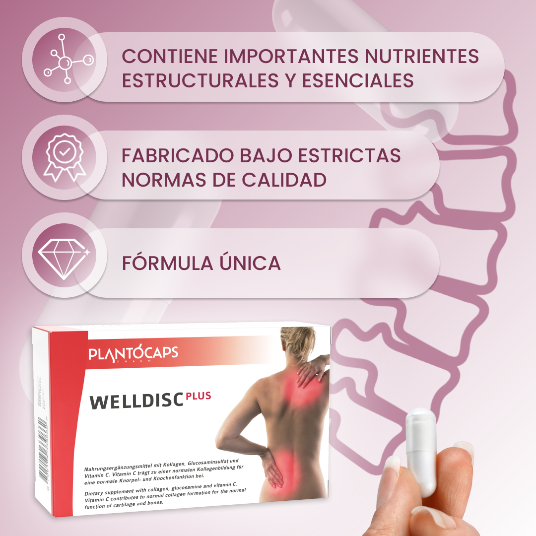 plantoCAPS WELLDISC PLUS Capsules 60 pcs - Benefits