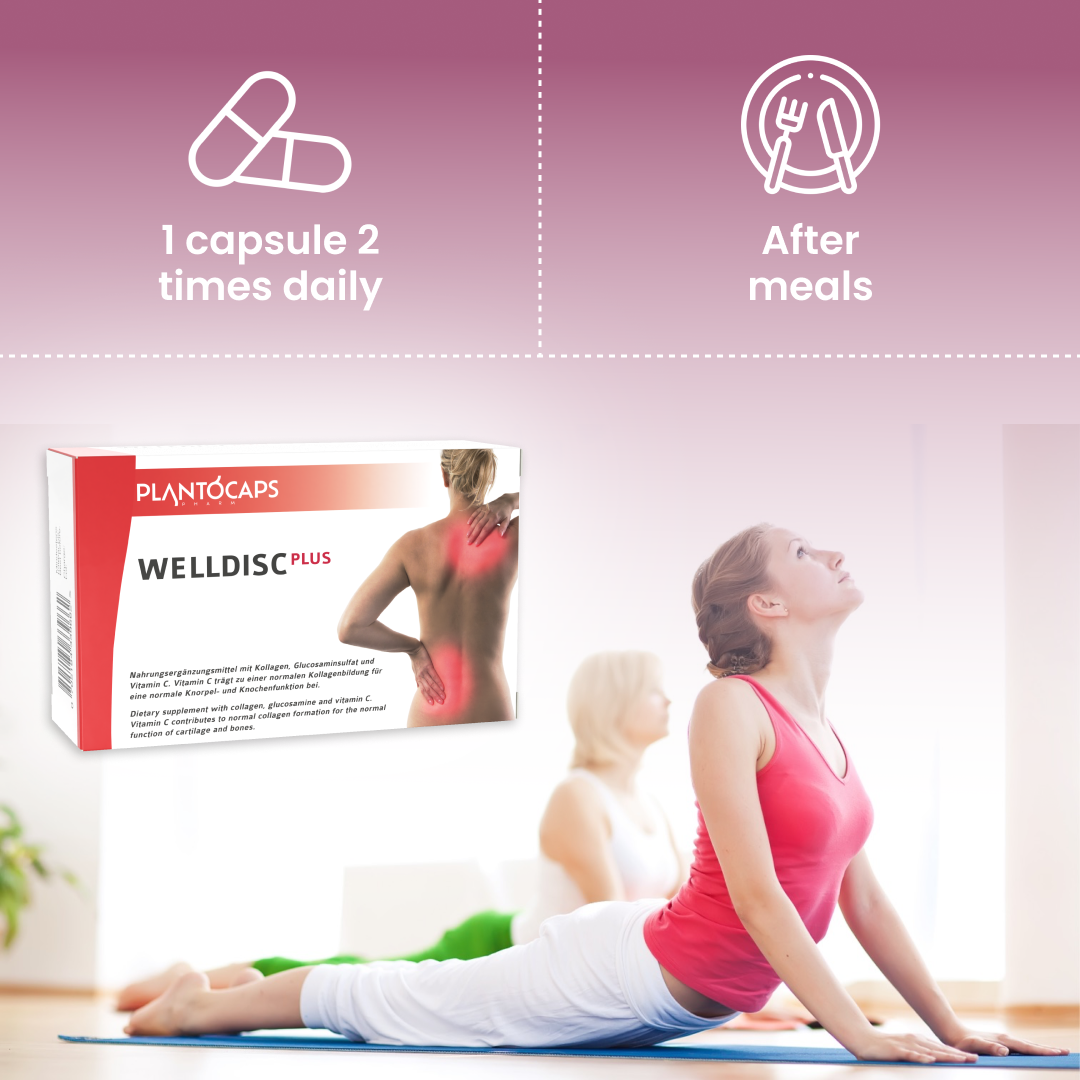 plantoCAPS WELLDISC PLUS Capsules 60 pcs - Intake