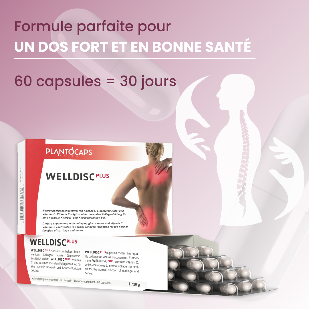 plantoCAPS WELLDISC PLUS Capsules 60 pcs - Product