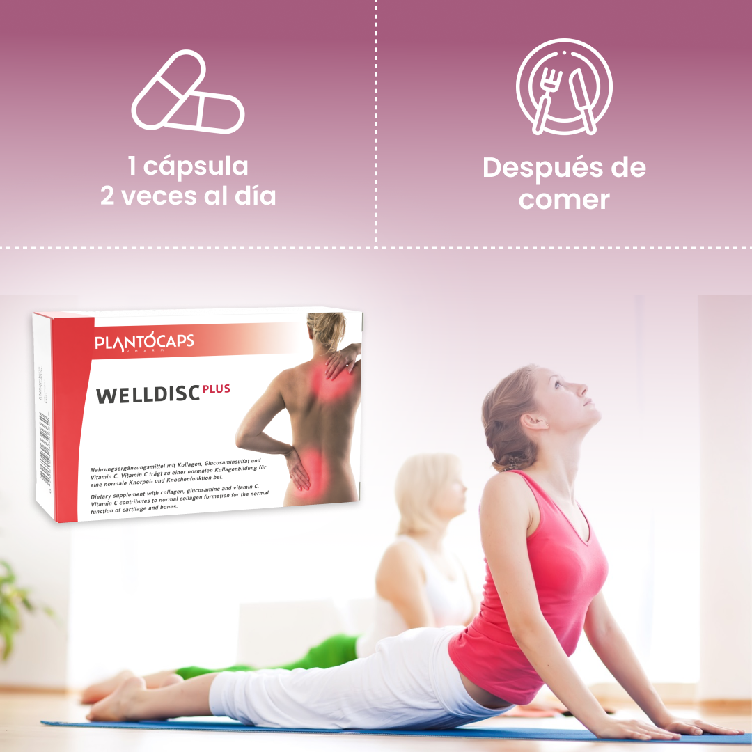 plantoCAPS WELLDISC PLUS Capsules 60 pcs - Intake