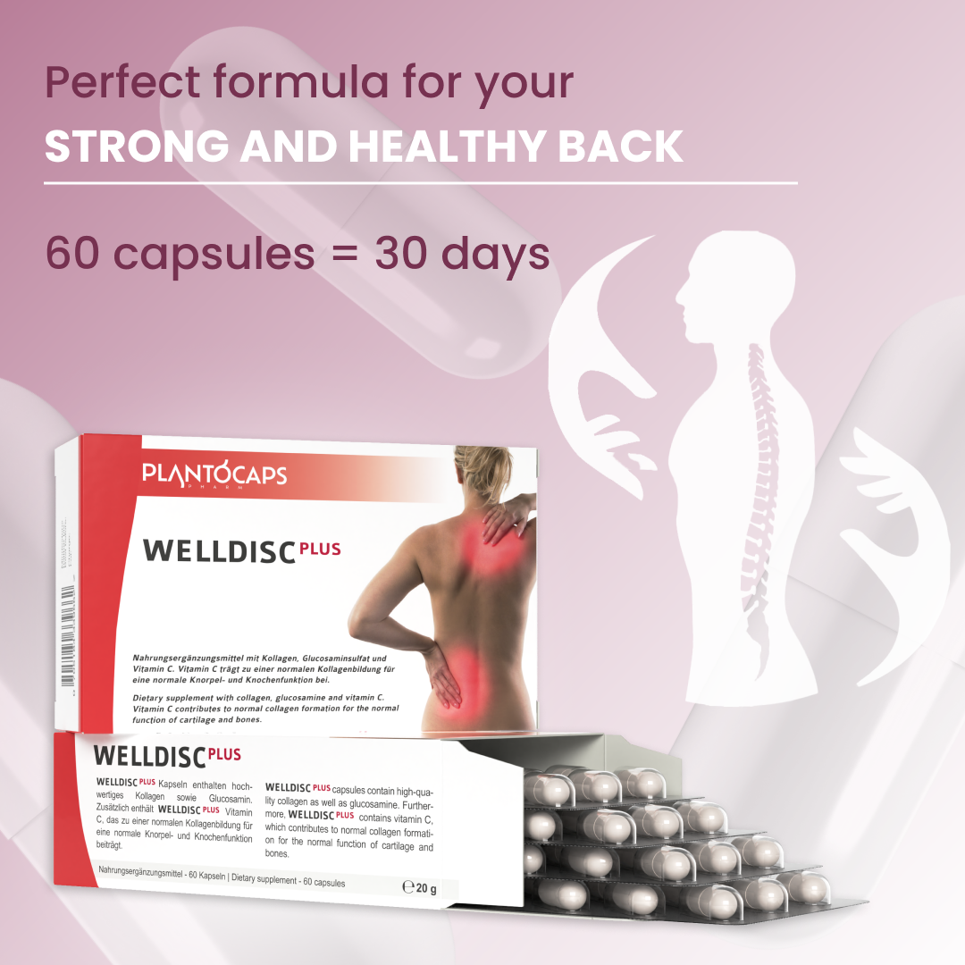 plantoCAPS WELLDISC PLUS Capsules 60 pcs - Product